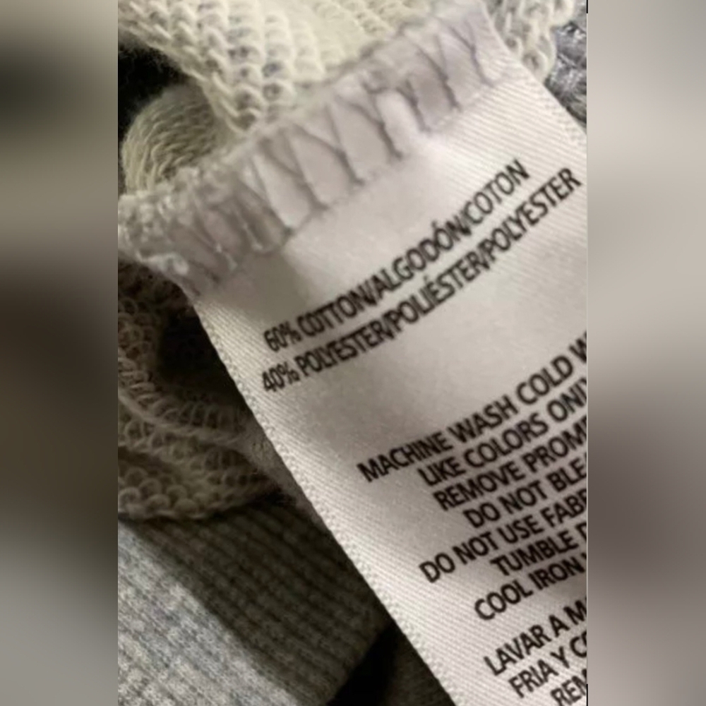 Tommy Hilfiger Women's Gray Hoodie Sweater Size XL Pre-owned - Picture 3 of 4